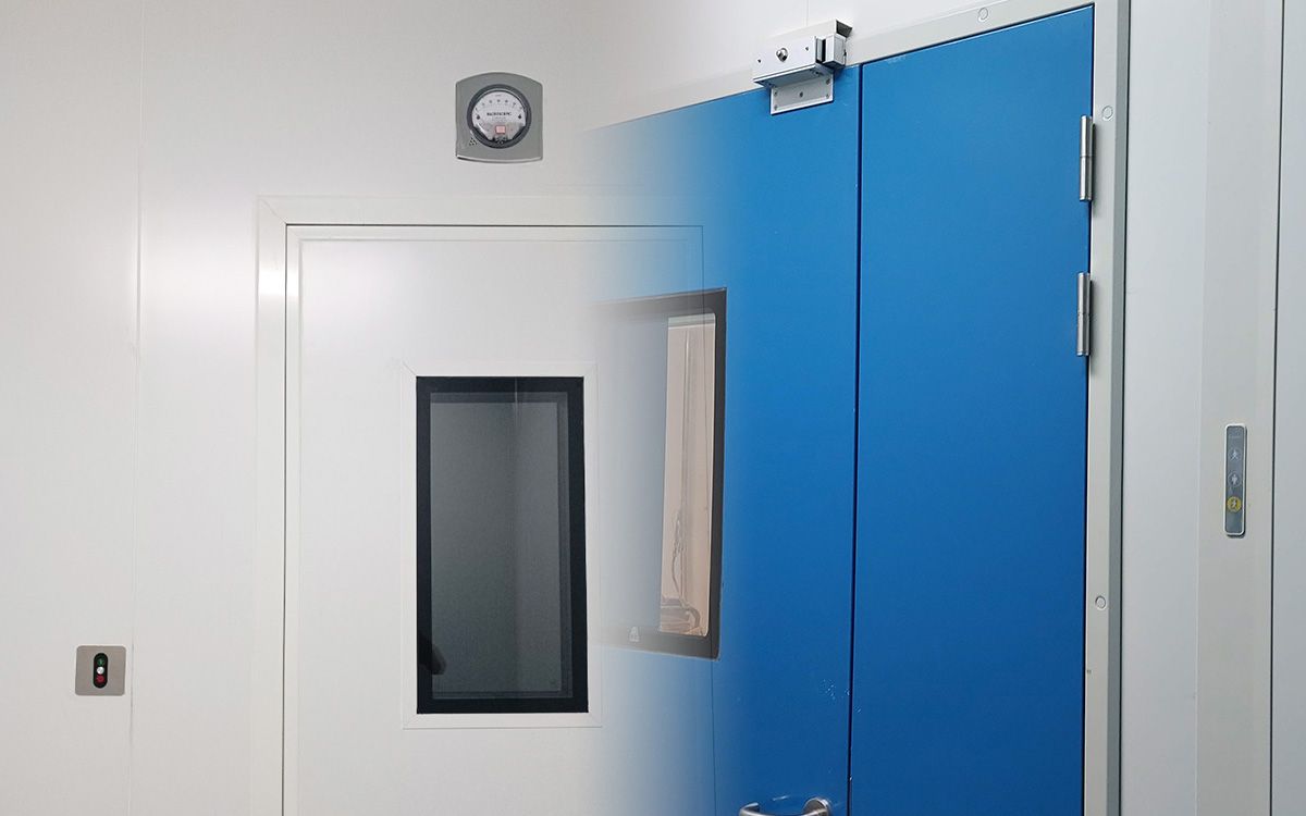 Cleanroom Interlock Doors