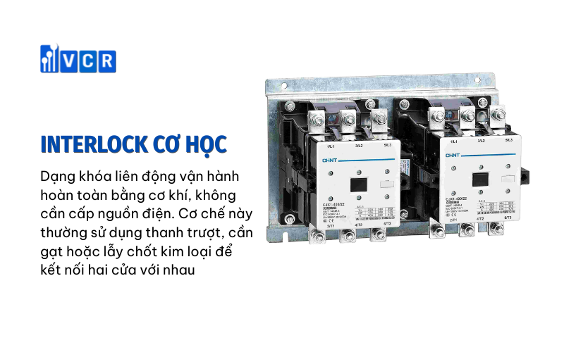 Interlock cơ và Interlock điện tử