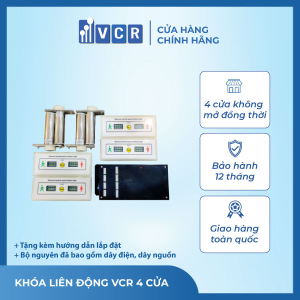 Khóa VCR 4 cửa