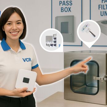 Interlock cho Pass Box phòng sạch