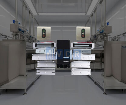 Ứng dụng khóa liên động trong Airlock nhà máy dược phẩm