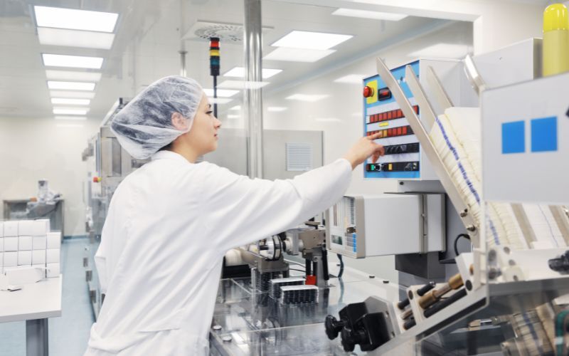 Interlock cho phòng cân chia: Kiểm soát cửa trong khu vực thao tác với nguyên liệu