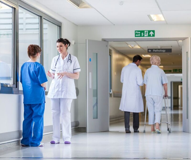 Interlock and requirements when designing hospital airlocks